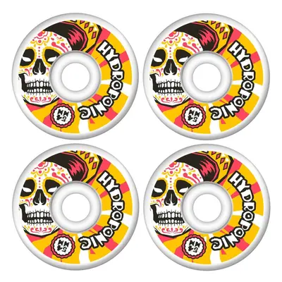 Hydroponic Mexican Skull 2.0 Kolečka pro skateboard 4-Souprava (54mm|Bílá/Oranžová)