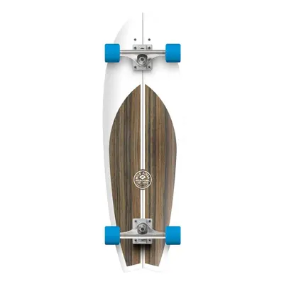 Hydroponic Fish Complete Cruiser Skateboard (31.5"|Classic 2.0 White / Brown)