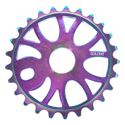 Colony Endeavour BMX Sprocket (Rainbow Anodise|25T)