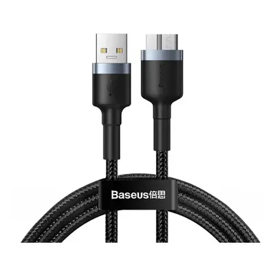 Baseus cafule Cable USB3.0 Male To Micro-B 2A 1m Black+Gray