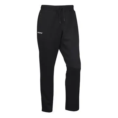 Kalhoty CCM Locker Room Tapered Pant JR, Junior, M, černá