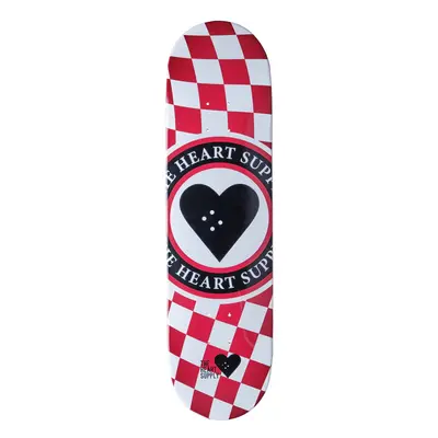 Heart Supply Insignia Check Skate Deska (8.25"|Červená)