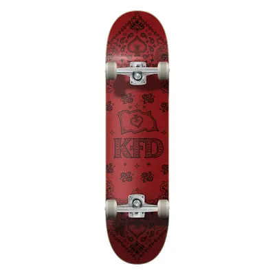 KFD Bandana Skateboard Komplet (7.75"|Crimson)