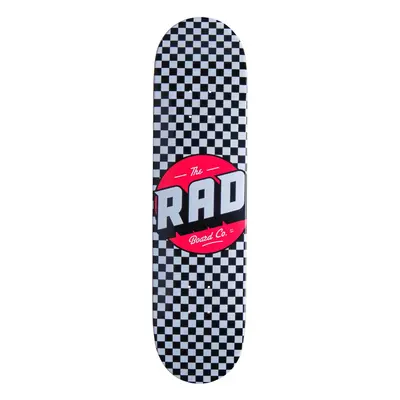 RAD Checker Skate Deska (8"|Černá/Bílá)