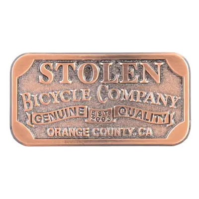 Stolen Badge (Small Crest Rose Gold|Flat)