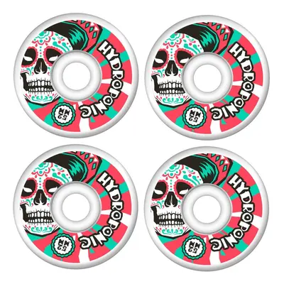 Hydroponic Mexican Skull 2.0 Kolečka pro skateboard 4-Souprava (52mm|Bílá/Červená)