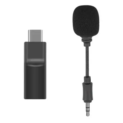 Mini Microphone & Audio Adapter (3.5mm to USB-C)