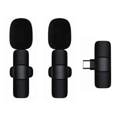 2v1 Type-C Lavalier Wireless Microphone (vč. Aku)