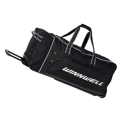 Taška Winnwell Premium Wheel Bag s madlem, černá, Junior, 36"