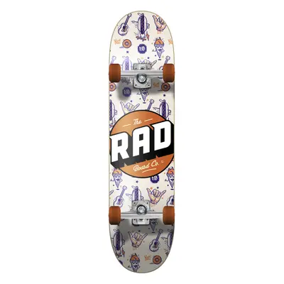 RAD Logo Progressive Complete Skateboard (7.75"|Wallpaper)