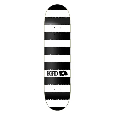 KFD Stripes Skate Deska (8"|Bílá)