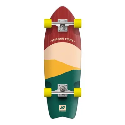 Hydroponic Fish Complete Cruiser Skateboard (28"|Sun Red)