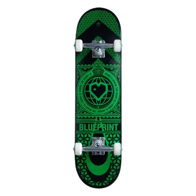 Skateboard Blueprint Home Heart 8" Černo/Zelený