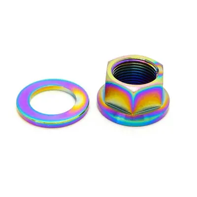 TLC Titanium BMX Osičkový Šroub Se Spacerem (14mm|Rainbow)