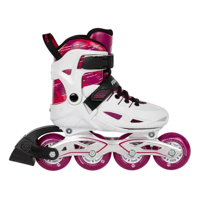 Dětské kolečkové brusle Powerslide Phuzion Universe 4W Pink, 37-40, 4x