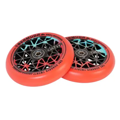 Kolečka Oath Bermuda 120mm Black/Teal/Red 2ks