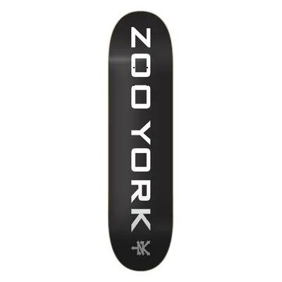 Zoo York Classic Logo Block Skate Deska (8"|Černá) (nedostupné)