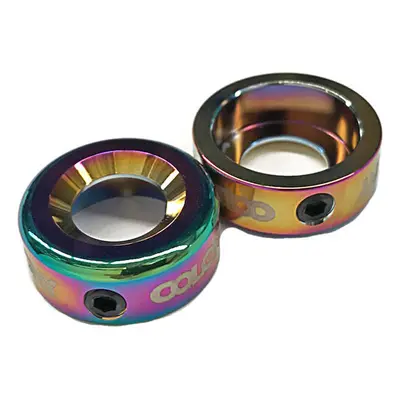 Colony Konka Bar Ends (Rainbow Anodise)