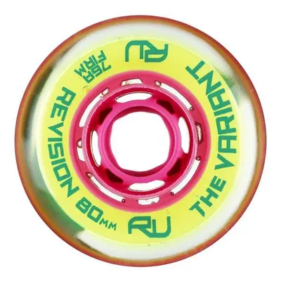 Kolečka Revision Variant Firm Indoor Yellow/Pink (1ks), 76, 76A