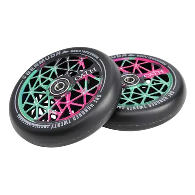 Kolečka Oath Bermuda 120mm Green/Pink/Black 2ks