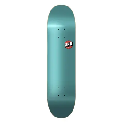 RAD Blank Logo Skate Deska (8"|Teal Maple)