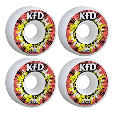 KFD Blast Kolečka Na Skate 4-Balení (53mm|Red)