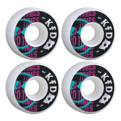 KFD DIY Kolečka Na Skate 4-Balení (53mm|Teal)