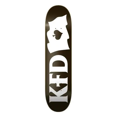 KFD Logo Flagship Skate Deska (8.75"|Black)