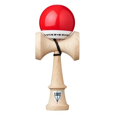 Kendama KROM POP LOL lesklá Červená