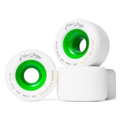 Blood Orange Morgan Pro 65mm Kolečka na Longboard (Green Core|80A)