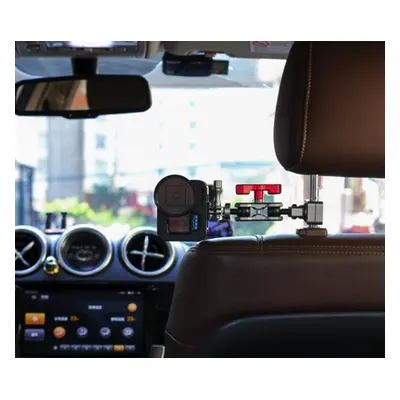 Aluminum Alloy Car Seat Holder for Action Cameras (Short)