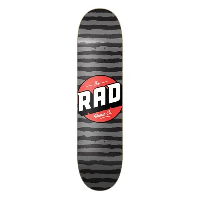 RAD Stripes Logo Skate Deska (8.125"|Grey)