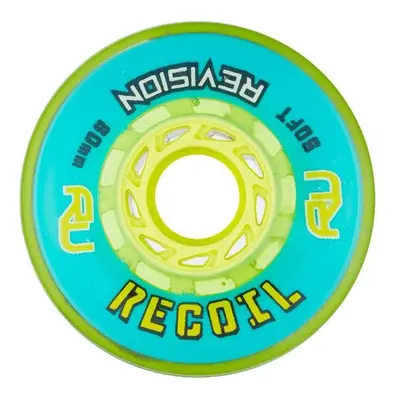 Kolečka Revision Recoil Sofrt Teal/Yellow (1ks), 80, 76A