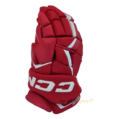 Rukavice CCM Jetspeed FT6 Pro SR, tmavě modrá-červená-bílá, Senior, 15"