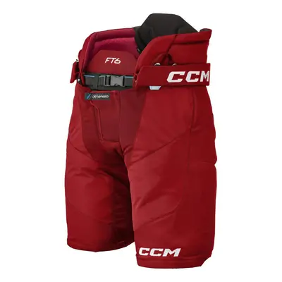 Kalhoty CCM Jetspeed FT6 SR, červená, Senior