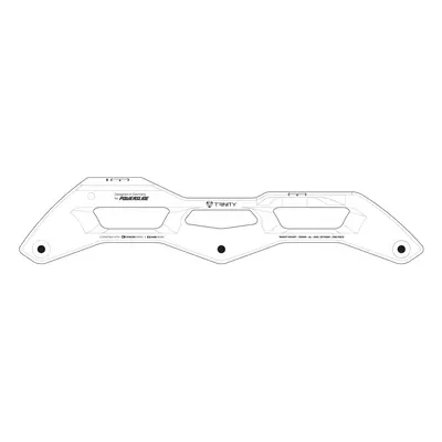 Podvozky Powerslide Elite Casted Synco AL Trinity, bílá, 270mm, 3x