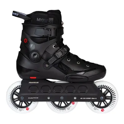 Kolečkové brusle Powerslide Storm Black 110, 3x, 110