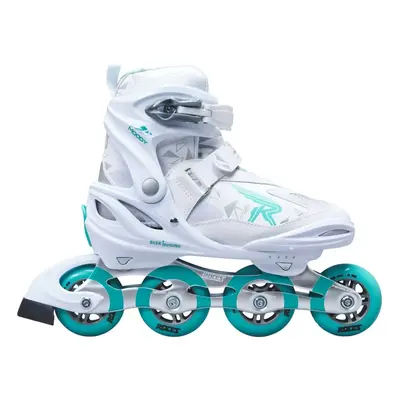 Roces Moody TIF Kolečkové brusle dívčí (White/Aqua|36-40)