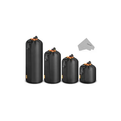 4 Pack Camera Lens Bags (NEEWER)