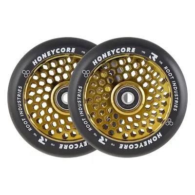 Kolečka Root Industries Honeycore black 110mm 2ks zlaté