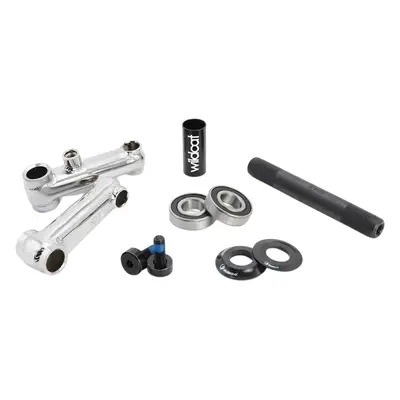 Wildcat BMX 3-Piece Crank Kit (89mm|Stříbrná)