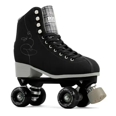 Rio Roller Signature Adults Quad Skates - Black - UK:7A EU:40.5 US:M8L9