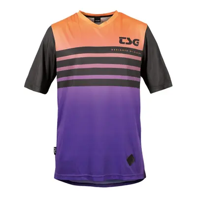 Dres TSG Waft Jersey krátký rukáv purple orange