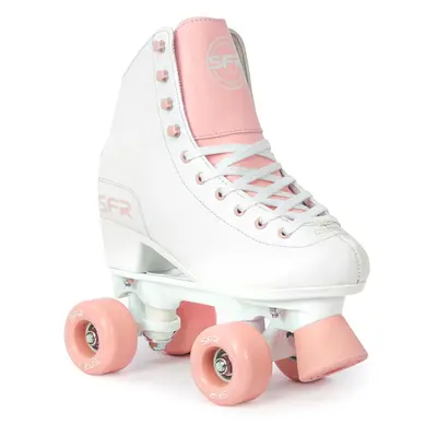 SFR Figure Children's Quad Skates - White / Pink - UK:2J EU:34 US:M3L4