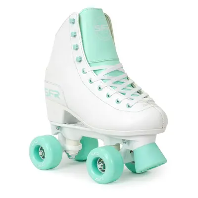 SFR Figure Adults Quad Skates - White / Green - UK:6A EU:39.5 US:M7L8