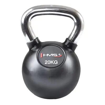 Vinylový kettlebell s chromovaným úchopem HMS KGC kg