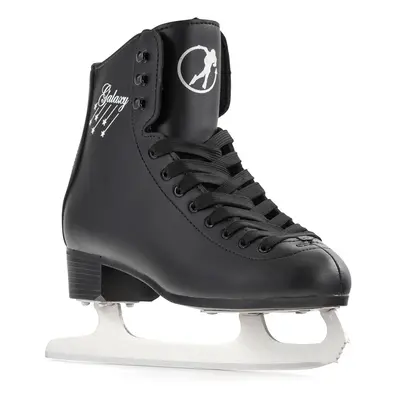 SFR Galaxy Children's Ice Skates - Black - UK:5J EU:38 US:M6L7