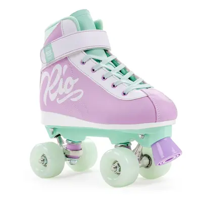 Rio Roller Milkshake Children's Quad Skates - Mint Berry - UK:4J EU:37 US:M5L6