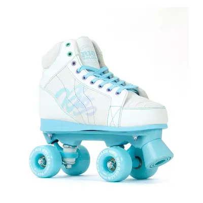 Rio Roller Lumina Adults Quad Skates - White / Blue - UK:7A EU:40.5 US:M8L9