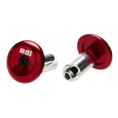 Koncovky řidítek ODI Aluminium End Plugs - Red